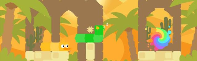 Snakebird Complete is a dazzler - and its map is just ingenious