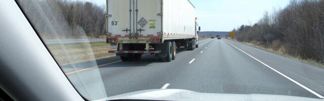Why You Should Avoid Passing A Semi Truck On The Right