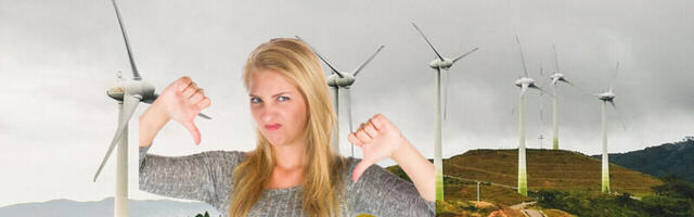 Why wind turbines are not as green as you think