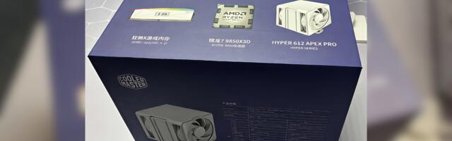 AMD reportedly addressing crushing memory shortages with Ryzen 7 9850X3D CPU bundles — 'official' boxset with CPU, memory and cooler spotted in China, worth ~$1,000