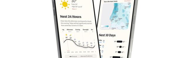 The creators of Dark Sky have a new weather app