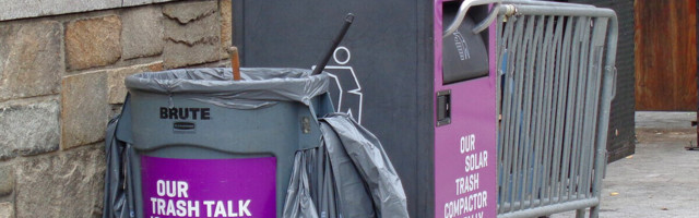Dublin’s smart trash cans found a new purpose in the pandemic: Snitching