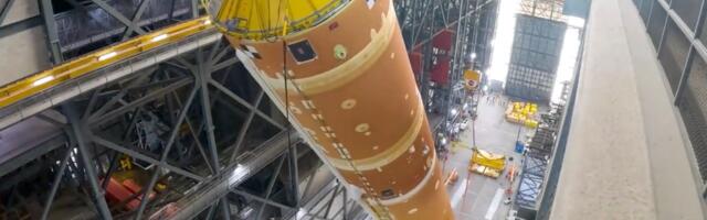 Watch NASA’s SLS rocket taking one small step toward Artemis II moon mission