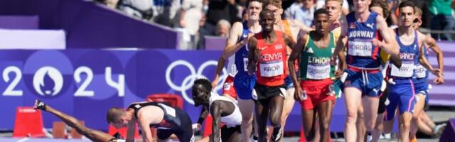 Crashes, cramps and accusations run rampant during heated Olympic track and field qualifying session