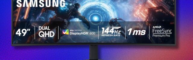 Level up your gaming area with the Samsung Odyssey G9 deal