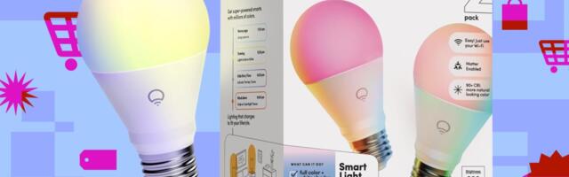 Lifx’s two-pack of Matter-enabled smart color bulbs is down to $20
