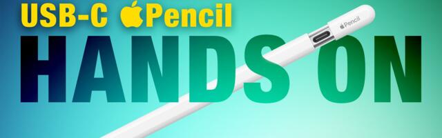 Hands-On With the New USB-C Apple Pencil