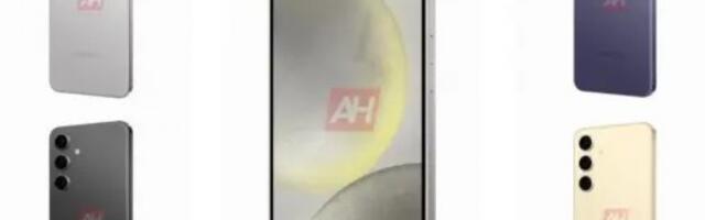 Take a look at the Samsung Galaxy S24 in four colors in official-looking renders