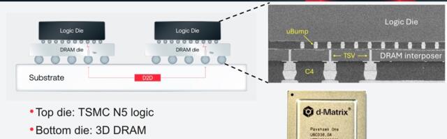 After Sandisk, D-Matrix is proposing an intriguing alternative to the big HBM AI puzzle with 10x better performance with 10x better energy efficiency