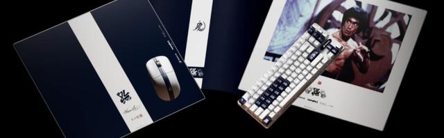 Pulsar releases Bruce Lee-themed peripherals to celebrate his 85th birthday — options include keyboard, mice, and mouse pads