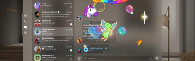 Telegram Demos visionOS App