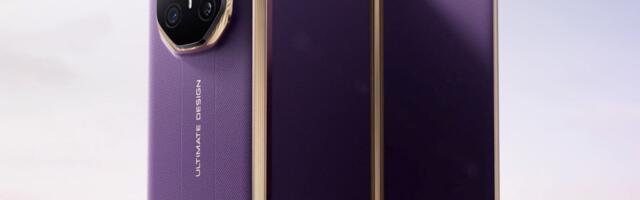 Huawei’s second trifold adds stylus support and purple pleather