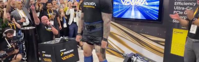 \'The Mountain\' deadlifts a record-breaking 283PB of storage at SC24 — picks up 996 pounds (452kg) of Phison 128TB SSDs