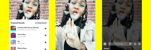 Snapchat launches its TikTok rival, Sounds on Snapchat