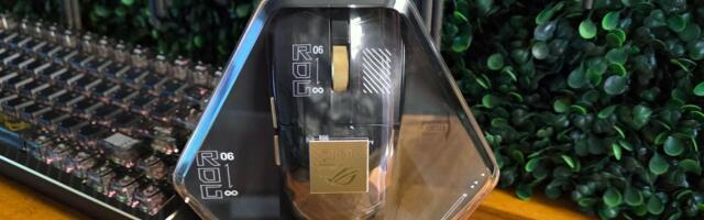 Hands-on with Asus’ ROG Harpe II Extreme Edition 20 gaming mouse – 24K gold and a 65K sensor