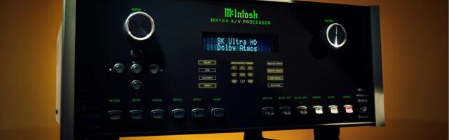 McIntosh’s new AV processor can handle 9.4.4 channels of Dolby Atmos and 7x 4K 120Hz HDMI ports for ‘today’s most advanced home cinema systems’ – but you’ll need to add your own amps for all those speakers…