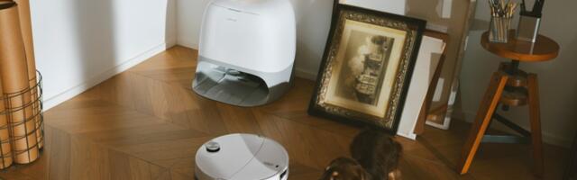 Roborock’s Curv 2 Pro can drop its mop pads to keep your carpets dry