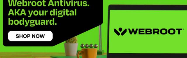 Get Webroot Essentials, the #1 rated antivirus software, for 50% off