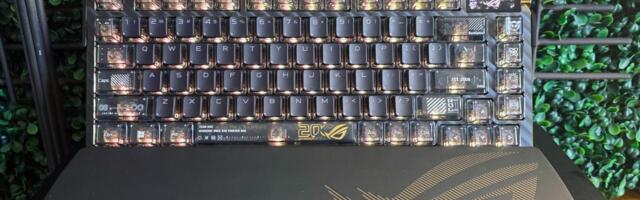 Hands-on with Asus’ ROG Azoth Extreme Edition 20 mechanical keyboard – when carbon fiber isn’t enough, Asus goes for the gold
