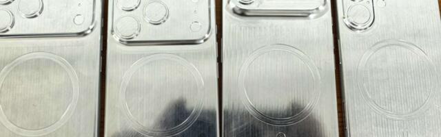 Apple's iPhone 17 series dummies sized-up in metal molds