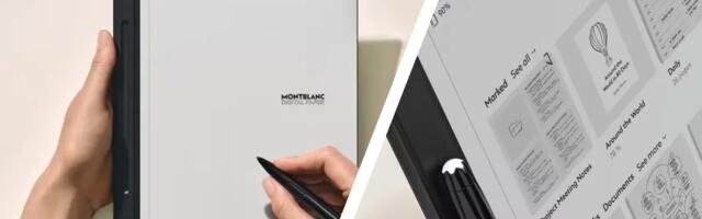 Montblanc just released an e-notebook, and yes it's staggeringly expensive