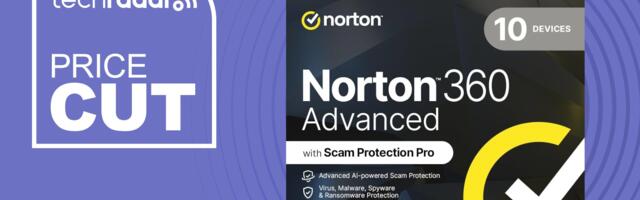 Norton 360 Advanced gets 77% discount, drops price to £2.92/mo — top-rated antivirus, 200GB cloud backup, VPN, parental controls and more