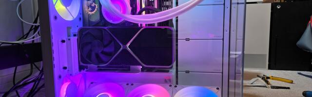Tools of the trade: I upgraded my gaming PC with a 420mm Arctic Liquid Freezer 3 AiO and vertical GPU mount, and now it looks incredible