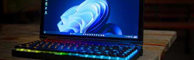 Trust me, you have never seen a mini PC like this — Keebmon is a Ryzen AI-powered PC with a mechanical keyboard, a 21:9 touchscreen display, 64GB RAM, and an 8TB SSD