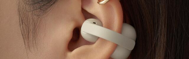 Sony’s latest earbuds clip onto your ear like jewelry