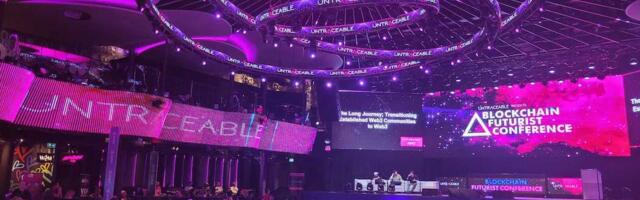 Talk of regulation, market conditions collide with glitzy behaviour at Blockchain Futurist Conference