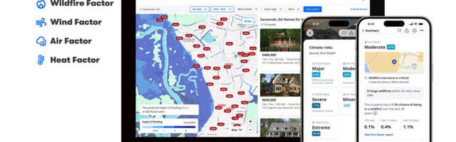 Zillow is adding climate risk data to all US for-sale listings