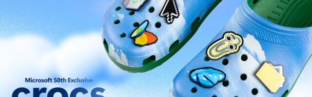 These $80 Windows XP Crocs just made me desperate for Android footwear