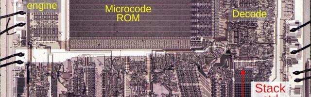 [Перевод] Схемотехника стека сопроцессора Intel 8087 для чисел с плавающей запятой: реверс-инжиниринг