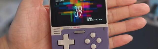 AYANEO teases its upcoming Game Boy-like gaming device called KONKR Pocket BLOCK