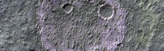 Smiley face on Mars is a telltale sign of its past