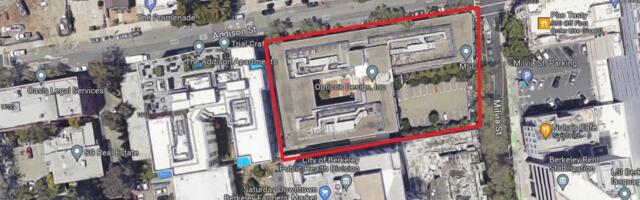 Hundreds of apartments could sprout at a downtown Berkeley office site