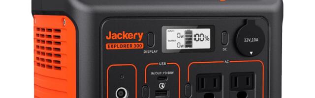 Save 35% on the Jackery Explorer 300 Portable Power Station and stay powered up during emergencies