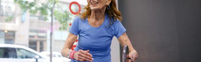 An 80-year-old champion athlete says, 'It's never too late to start something new.' She credits picking up ping pong later in life for keeping her mind sharp.