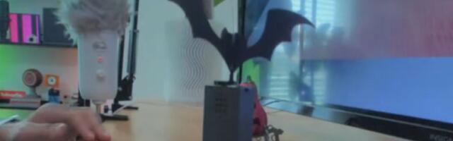 This scary Raspberry Pi bat flies around when people are nearby