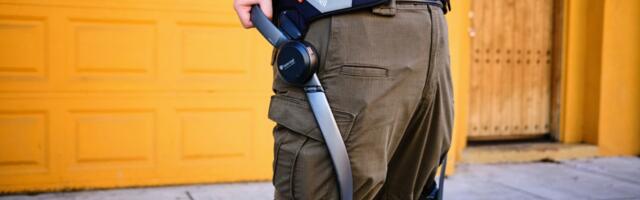 I wore a one-horsepower exoskeleton to the world’s biggest tech show