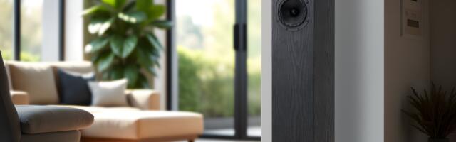 These slimline tower speakers would fit just Fyne in my tiny apartment –and for this money, I'm tempted