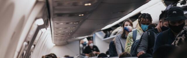 A Return to Mask Wearing Encouraged for Long-Haul Flights