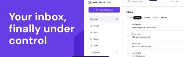 Hostinger wants to reinvent the email - unsurprisingly, using AI