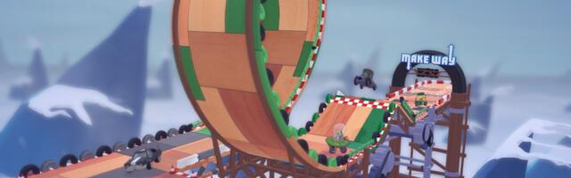 Make Way offers fishtailing horror across a race track that you build as you go