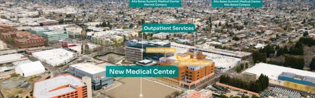 Sutter Health to build $1 billion Emeryville medical campus, averting Alta Bates closure