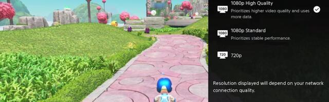 A PlayStation Portal update is adding a 1080p High Quality mode