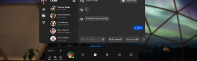 Facebook Messenger lands on Oculus Quest