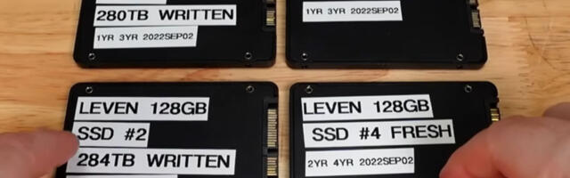 Unpowered SSD endurance investigation finds severe data loss and performance issues, reminds us of the importance of refreshing backups