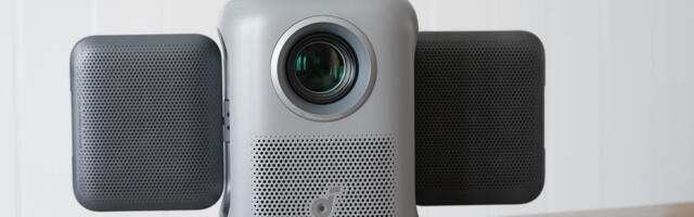 This budget Google TV projector looks like a space-age gimmick, and I love it