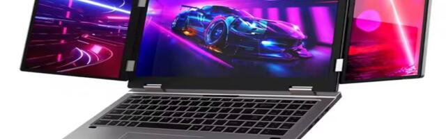 Crazy laptop manufacturer designed the best triple-screen notebook ever, and it is far cheaper than you'd expect - but I'd think twice about ordering one